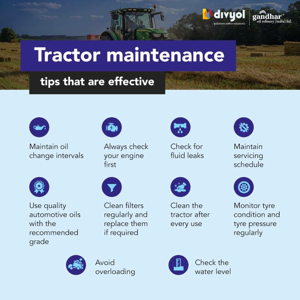 How to maintain Tractor