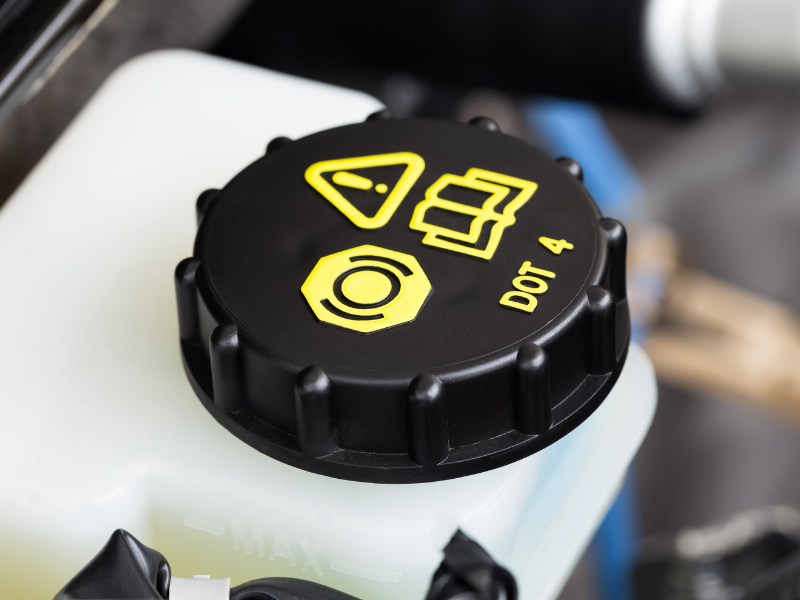 There are two types of brake fluid There are two types of brake fluid