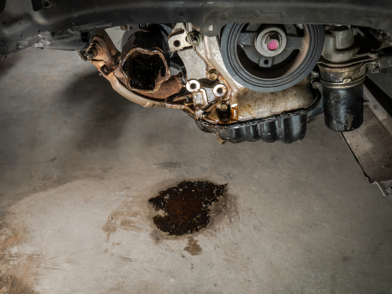 car oil leaking problem