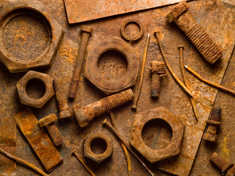 rusty nuts and bolts rusty nuts and bolts