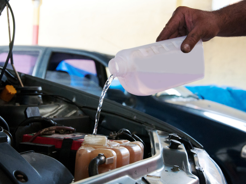 What are the types of coolants?
